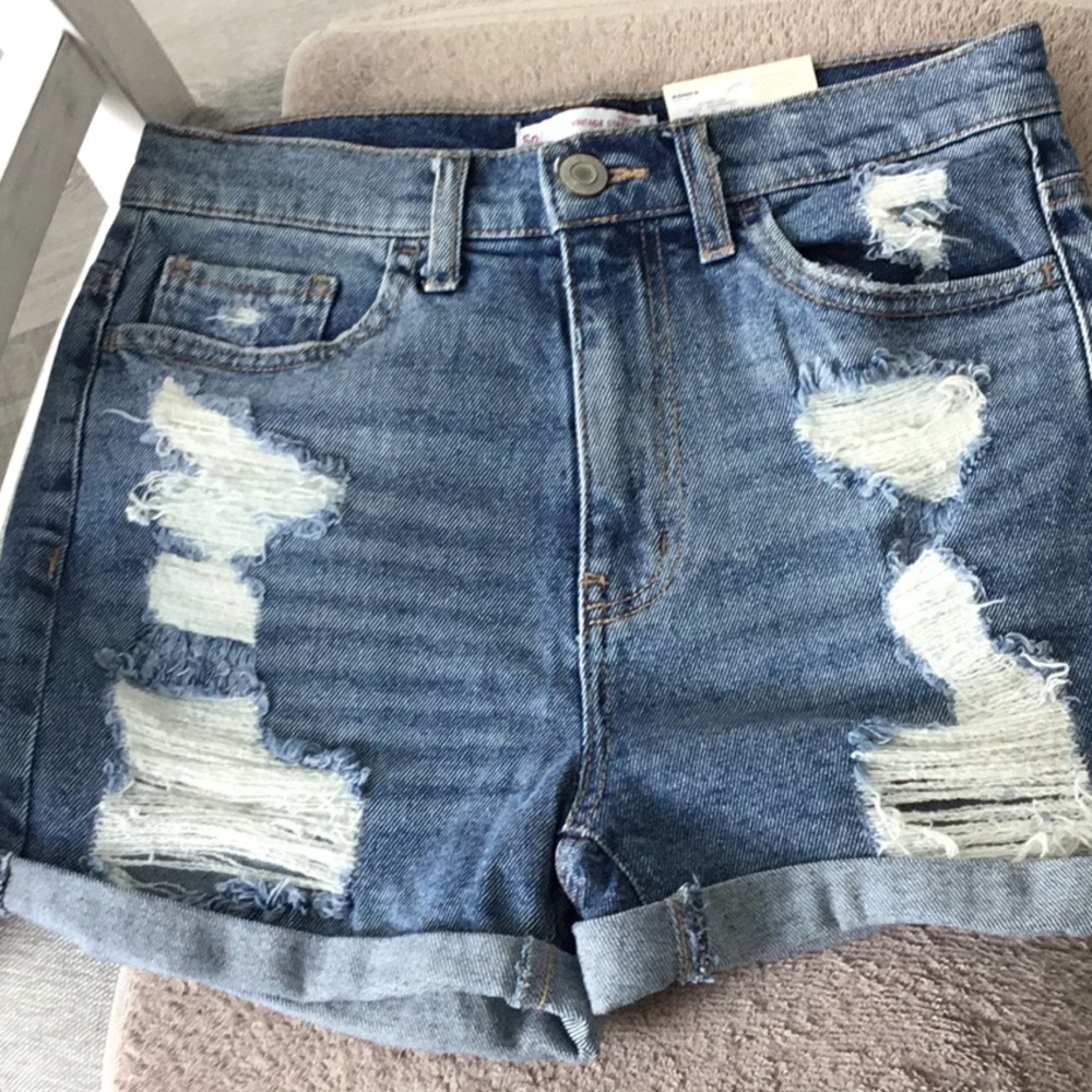 NWT High-Rise Mom Short Junior Size 5